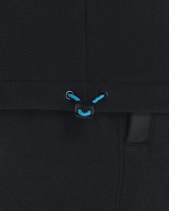 Men's ColdGear® Infrared Utility ½ Zip Jacket, Black, pdpMainDesktop image number 4